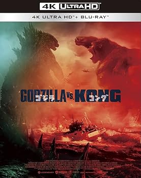 [중고](미사용·미개봉품) 고질라 vs 콩 4K Ultra HD Blu-ray 3매 세트 알렉산더·스컬스가르드