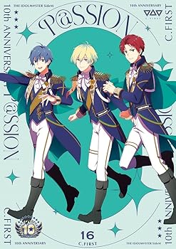 [중고]THE IDOLM@STER SideM 10th ANNIVERSARY P@SSION 16 C.FIRST [CD] C.FIRST [천봉 히데(CV. 이세 결륙), 하나조노 백인(CV. 미야자키 마사야), 눈썹 예심(CV. 오츠카)