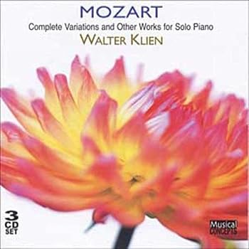 (未使用・未開封品)MOZART/ COMPLETE VARIATIONS AND OTHER WORKS FOR SOLO PIANO  Walter Klien(p)