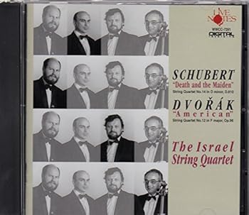 (非常に良い)シューベルト「死と乙女」 ドヴォルザーク「アメリカ」  シューベルト・ ドボウルザーク: Composer; エリヤクム ザルツマン(第2ヴァイ