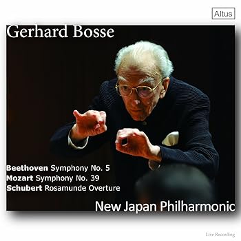 【中古】ベートーヴェン:交響曲第5番「運命」 他 (Beethoven: Symphony No.5, Mozart: Symphony No.39, Schubert: Rosamunde Overture / Gerhard Bosse, 2doriem-13346503 ドリエム楽天市場店 パッケージ画像
