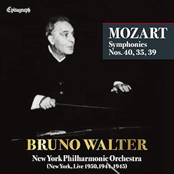 【中古】モーツァルト交響曲集 / ブルーノ・ワルター、ニューヨーク・フィルハーモニー管弦楽団 (MOZART : Symphonies Nos.40, 35, 39 / BRUNO WALTER, N 2doriem-13350309 ドリエム楽天市場店 パッケージ画像
