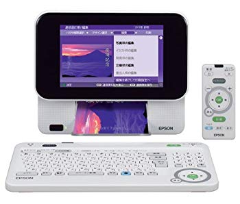 【中古】【非常に良い】EPSON Colorio me コンパクトプリンター E-810 7.0型TFTカラー液晶 はがき作成..