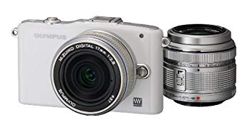 【中古】【非常に良い】OLYMPUS ミラーレス一眼 PEN mini E-PM1 ツインレンズキット ホワイト E-PM1 TKIT WHT g6bh9ry