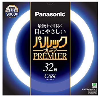 【中古】【非常に良い】パナソニック 丸形蛍光灯(FCL) パルックプレミア 32W形 G10q クール色 FCL32ECW..