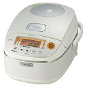 【中古】【非常に良い】象印 圧力IH炊飯器 5.5合 ホワイト NP-BC10-WA d2ldlup