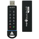 【中古】【非常に良い】Apricorn Aegis Secure Key - USB 3.0 Flash Drive ASK-256-240GB 暗号化USBメ...
