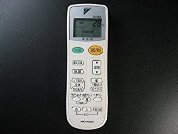【中古】ダイキン エアコンリモコン ARC443A23 w17b8b5