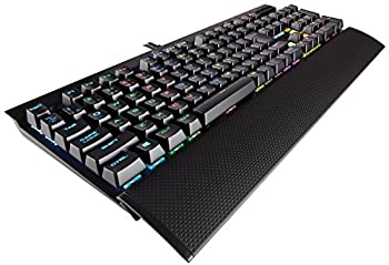 【中古】【非常に良い】Corsair K70 LUX RGB Cherry MX Red -日本語 ゲーミングキーボード- KB365 CH-9..