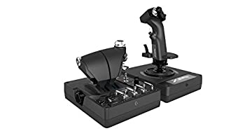 【中古】【非常に良い】ロジクール シミュレーションコントローラ X56 HOTAS ブラック G-X56R