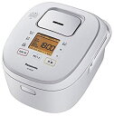 【中古】パナソニック 炊飯器 5.5合 IH式 ホワイト SR-HB108-W