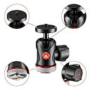 【中古】Manfrotto 自由雲台 センターボール雲台 コールドシューマウントバージョン MH492LCD-BH mxn26g8
