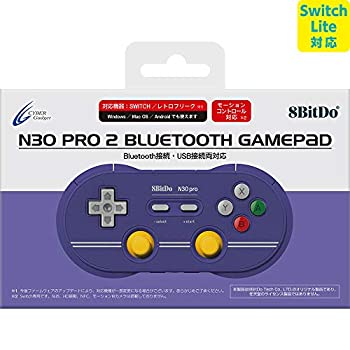 【中古】【Switch Lite / Switch / レトロフリーク対応】 8BitDo N30 Pro 2 Bluetooth GamePad C Editi..