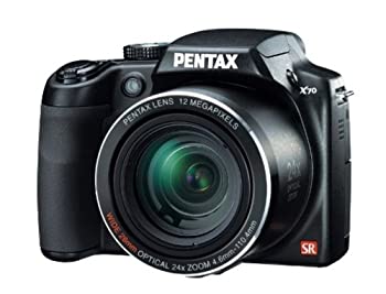【中古】【非常に良い】PENTAX デジタルカメラ X70 1200万画素 光学24倍ズーム X70
