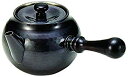 【中古】新光金属 急須 黒銅仕上げ 370ml 純銅黒銅仕上げ 鎚目急須 横手 BC-101 wyw801m
