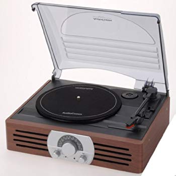 【中古】OHM AudioComm ラジオ付レコードプレーヤー RRM-2775K-T wgteh8f