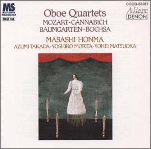 【中古】オーボエ四重奏曲集〜モーツァルト、ボクサ、バウムガルテン、カンナビヒ [CD]