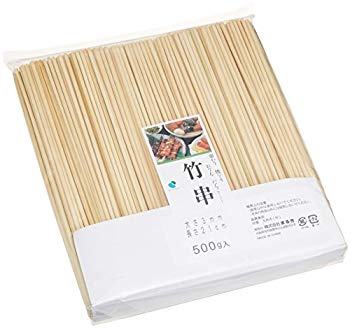 【中古】【非常に良い】業務用 竹串 21cm 太さ3mm 約500g入り d2ldlup