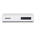 【中古】BUFFALO 10/100Mbps対応 金属筺体 電源内蔵 5ポート ホワイト スイッチングハブ LSW4-TX-5NS/WHD w17b8b5(2)