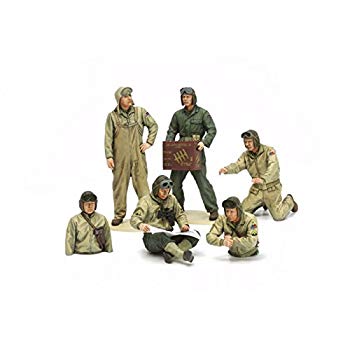 【中古】【非常に良い】タミヤ 1/35 ミリタリーミニチュアシリーズ No.347 アメリカ陸軍 戦車兵セット ..