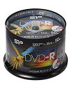 【中古】シリコンパワー 1回録画用 DVD-R 1-16倍速 ホワイトワイドプリンタブル 50枚スピンドル SPDR120PWC50S z2zed1b