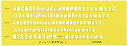 【中古】【非常に良い】ウチダ テンプレート 英字数字定規 ボールペン用 No.1 1-843-1201 2mvetro
