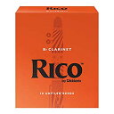 【中古】RICO リード Bbクラリネット 強度:2(10枚入)アンファイルド RCA1020 cm3dmju
