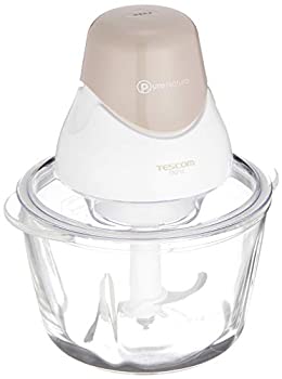 【中古】【非常に良い】テスコム PureNatura フードプロセッサー ホワイト TK212-W