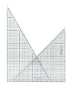 【中古】ファーバーカステル 方眼三角定規 30cm (2mm 2枚) FE 7330 9jupf8b