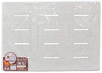 【中古】【非常に良い】東和産業 風呂マット 薄型 ラバーマット グレー 85×60cm 9jupf8b