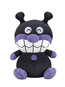 Anpanman - 【中古】アンパンマン もちふわ マシュマロ ぬいぐるみ mini ばいきんまん z2zed1b