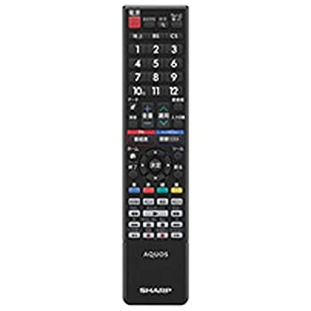 【中古】SHARP(シャープ) 純正テレビ用リモコン RRMCGD162WJSA【部品番号:0106380480】