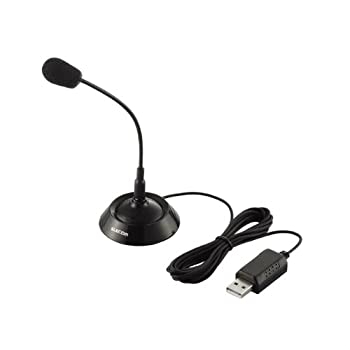 【中古】【2009年モデル】ELECOM USBスタンドマイク ブラック (PS3対応) HS-MC02UBK