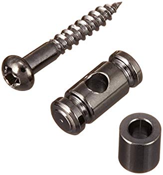 【中古】【非常に良い】SCUD ストリングリテイナー、ギター用、円筒型、5mmスペーサー コスモブラック SR-GB50CK qqffhab