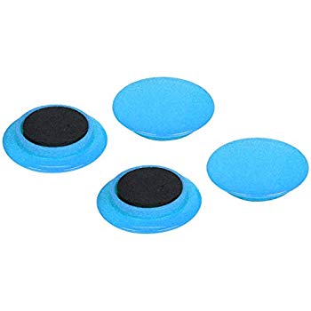 【中古】E-Value カラーマグネット 大 直径40mm 4個入 ブルー EMT-04BL 2zzhgl6