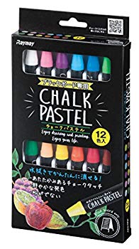 【中古】レイメイ藤井 チョーク パステル ブラックボード用 ダストレス 12色 LBCP100 n5ksbvb