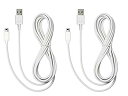 【中古】任天堂 WiiU / Wii U ゲームパッド用 USB 充電ケーブル Wii U GamePad用 USB充電ケーブル 3m 2本セット n5ksbvb