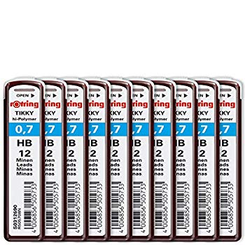 【中古】ロットリング シャープペンシル用替芯 0.7mm HB S0 312-690 [日本正規品] bme6fzu