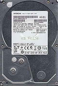 【中古】hds723020bla642、PN 0?F12115、MLC mnr5?C0、Hitachi 2tb SATA 3.5ハードドライブ