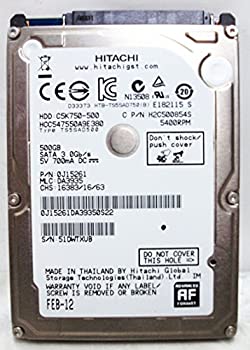 【中古】HCC547550A9E380PN 0J15261MLC DA3935 Hitachi 500GB SATA 2.5HardDrive by Hitachi 【中古】HCC547550A9E380PN 0J15261MLC DA3935 Hitachi 500GB SATA 2.5HardDrive by Hitachi