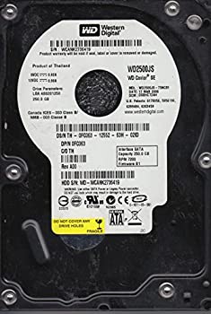 【中古】wd2500js-75ncb1、DCM dsbhct2ah、Westernデジタル250?GB SATA 3.5ハードドライブ