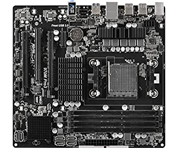 Motherboards - 【中古】ASRock Micro ATX DDR3 1066 マザーボード 970M PRO3