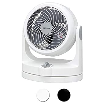 【中古】アイリスオーヤマ サーキュレーター 静音 左右首振り 8畳 パワフル送風 ホワイト PCF-HD15-W