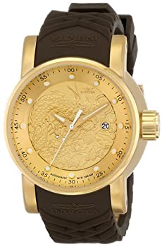 【中古】【非常に良い】インビクタ Invicta Mens 12790 S1 Rally Yakuza Automatic Goldtone and Brown Rubber Watch 男性 メンズ 腕時計 【並行輸入品】 【中古】【非常に良い】インビクタ Invicta Mens 12790 S1 Rally Yakuza Automatic Goldtone and Brown Rubber Watch 男性 メンズ 腕時計 【並行輸入品】