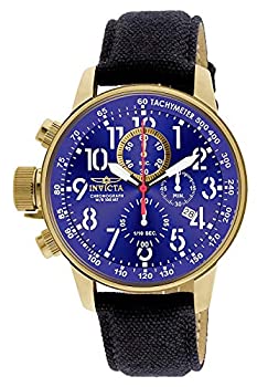 【中古】インヴィクタ Invicta Men's 1516 I Force Collection 18k Gold Ion-Plated Stainless Steel and Cloth Watch [並行輸入品]