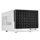 【中古】【非常に良い】SilverStone SUGOシリーズ Mini-ITX対応キューブ型PCケース メッシュフロントパネル ブラック&ホワイト SST-S...