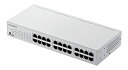 【中古】エレコム スイッチングハブ 24ポート 10/100Mbps 金属筺体 電源内蔵 19型ラック取付金具付き 動作時環境温度50℃対応 EHC-F24MN...