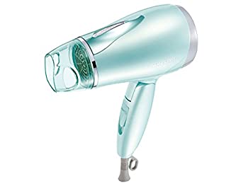 【中古】【非常に良い】コイズミ ヘアドライヤー マイナスイオン 軽量 ブルー KHD-9600/A