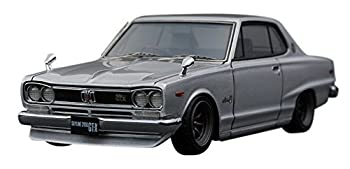 【中古】【非常に良い】イグニッションモデル 1/43 ニッサン スカイライン 2000 GT-X (KGC10) シルバー ワタナベホイール IG0376 完成品