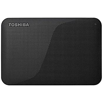 【中古】東芝 USB3.0接続 ポータブルハードディスク 2.0TB（ブラック）CANVIO BASICS（HD-ACシリーズ） HD-AC20TK
